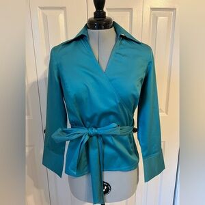 LOFT Turquoise Blouse
